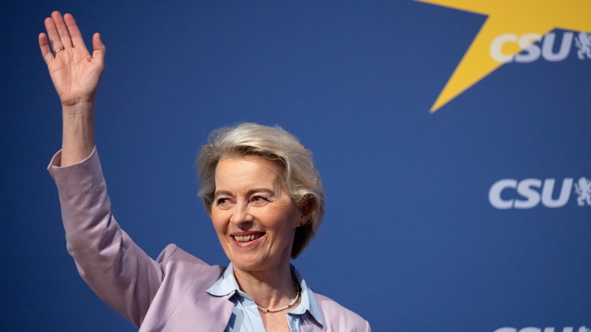Ursula von der Leyen gjenvalgt som EU-leder