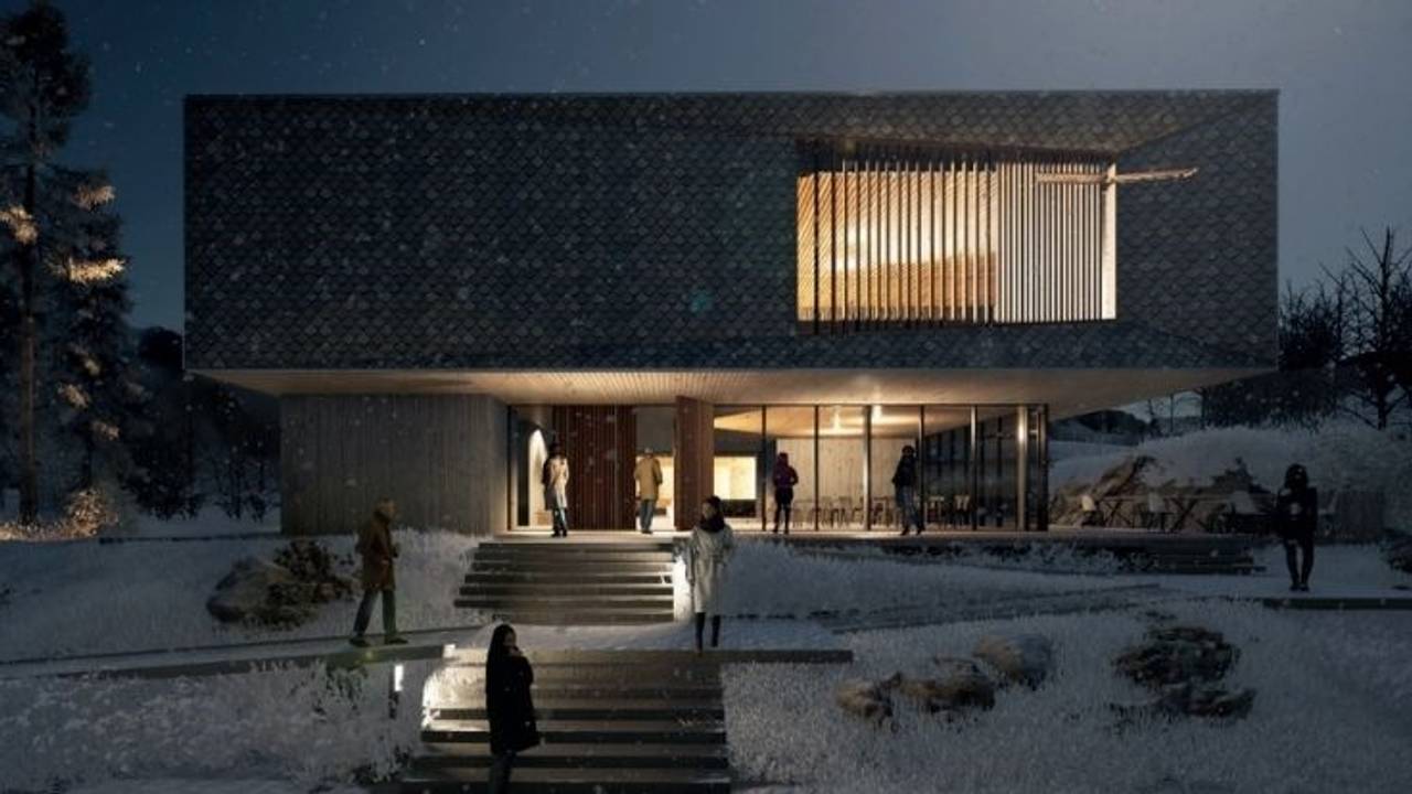 Liv Laga - et av forslagene til ny kirke i Sædalen