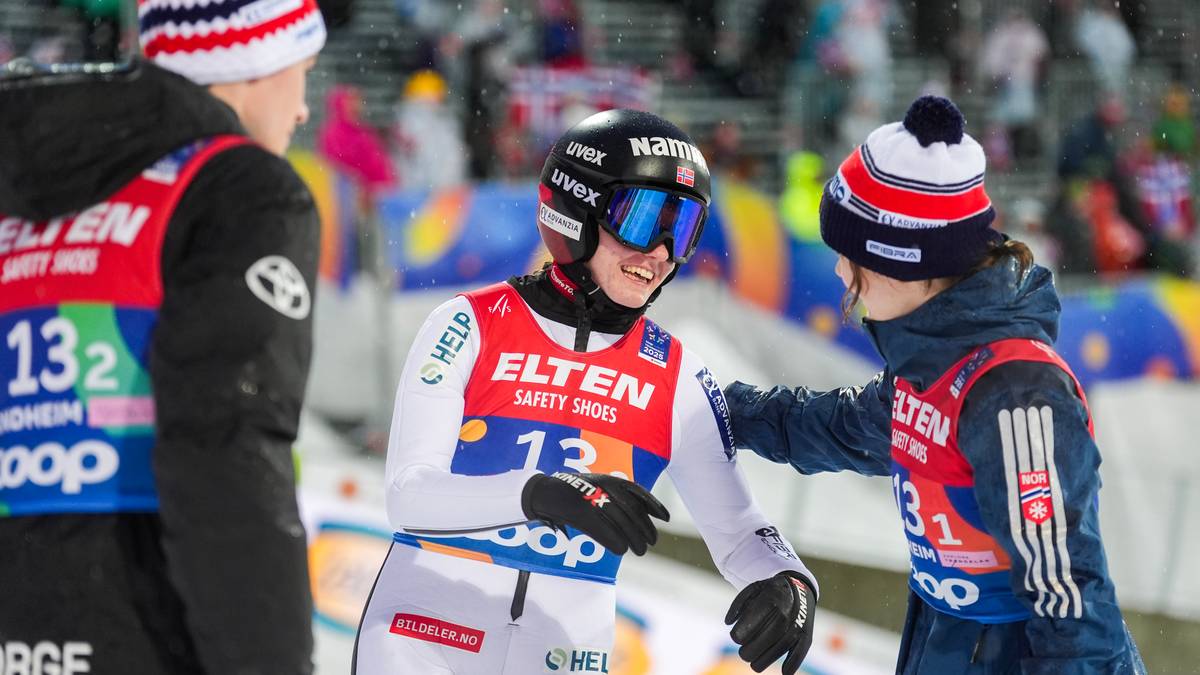 Norge sikret gull etter ellevill utklassing: – Bare å ta av seg hatten