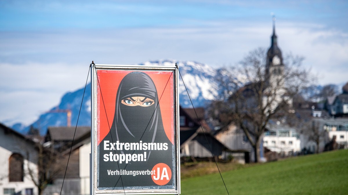 Sveits innfører nikabforbud