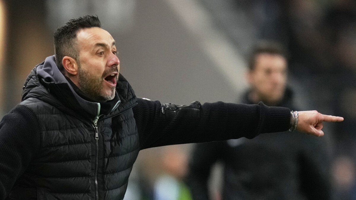 De Zerbi overtar Tottenham