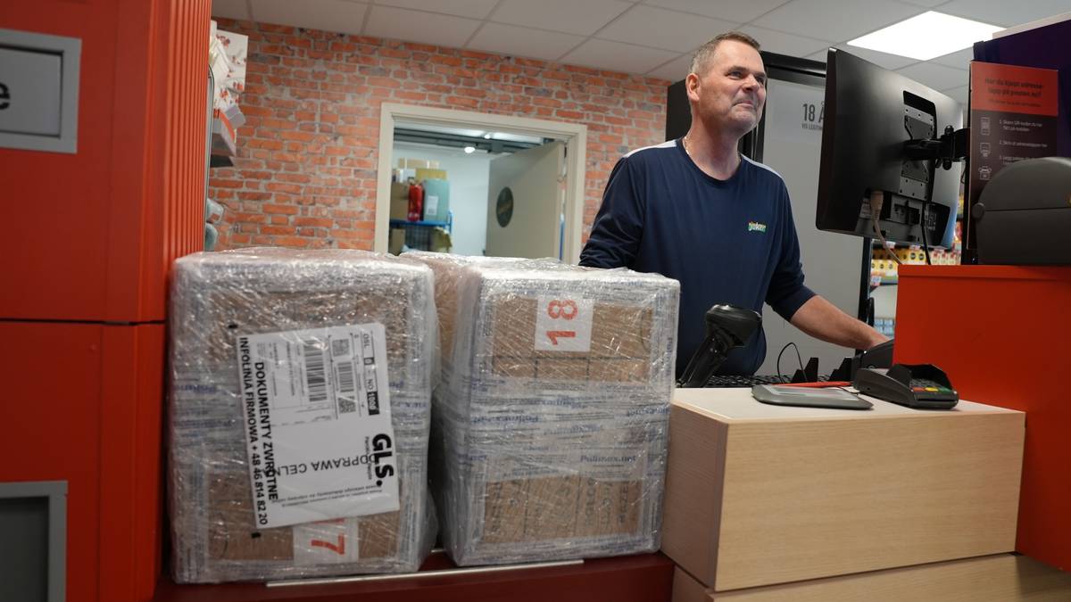 Butikk må ha «dugnad» for å få pakkene under kontroll