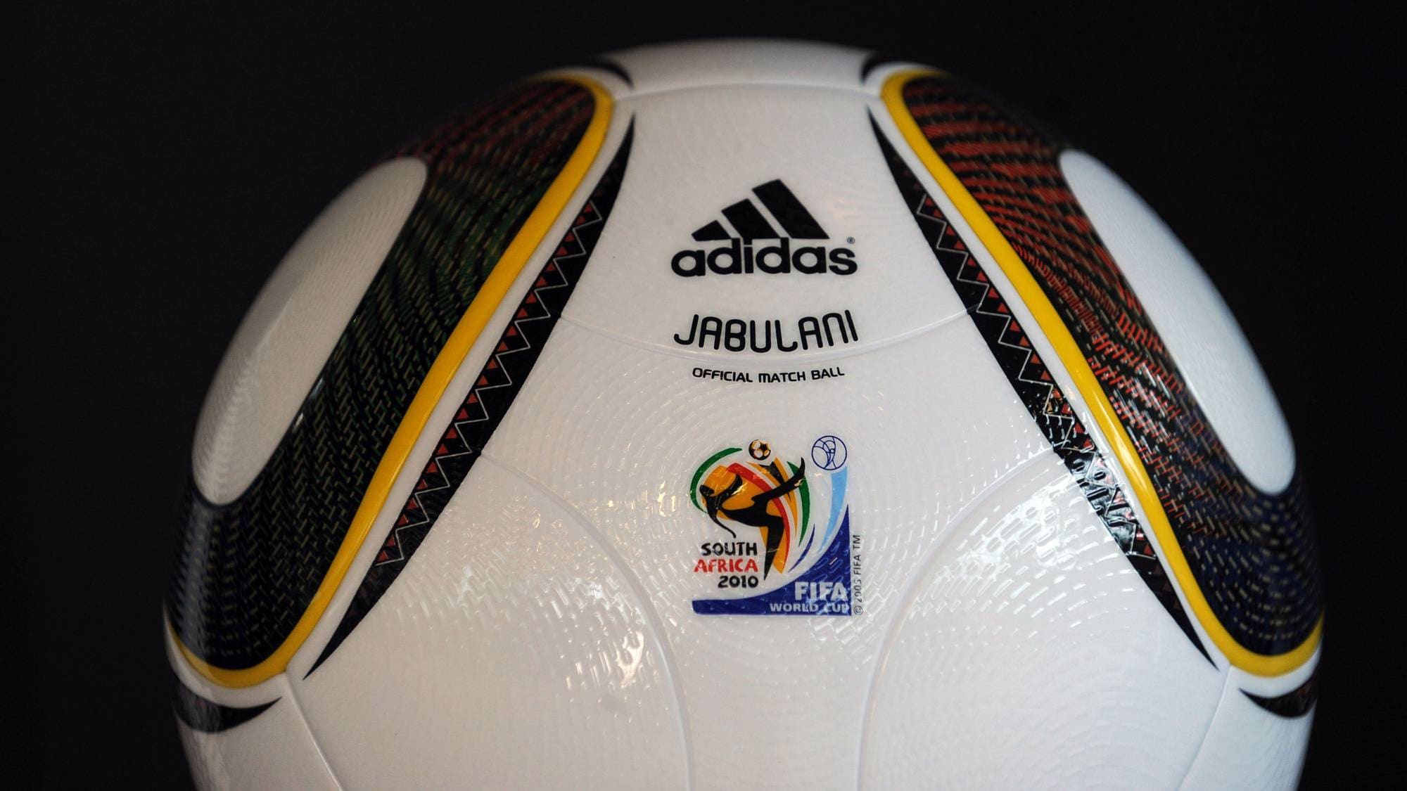 Et bilde av en Adidas Jabulani, VM-fotballen fra 2010.