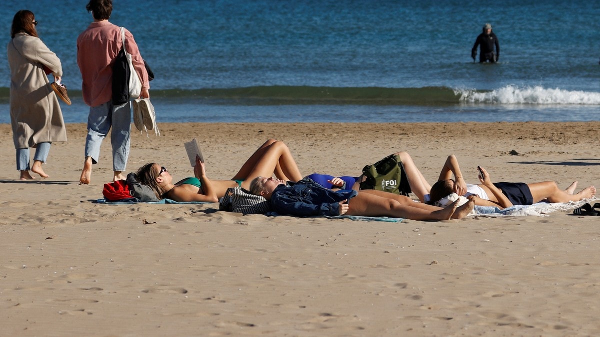 Rekordvarm januardag i Valencia