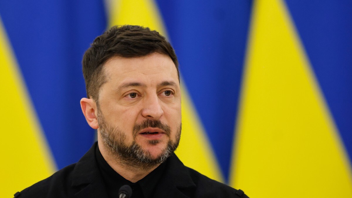 Zelenskyj: – Realistisk å nå en varig fred