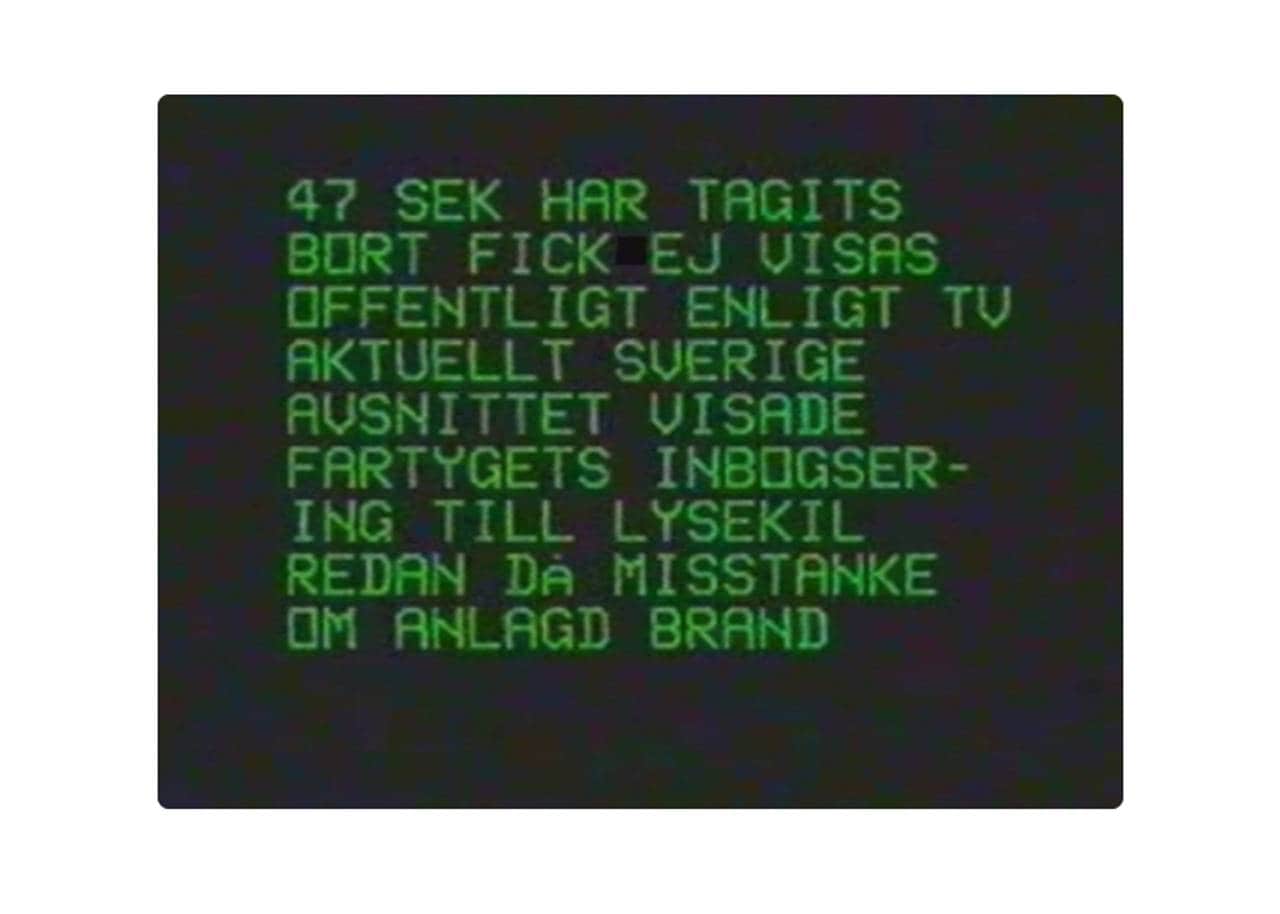 Tekst plakat i video