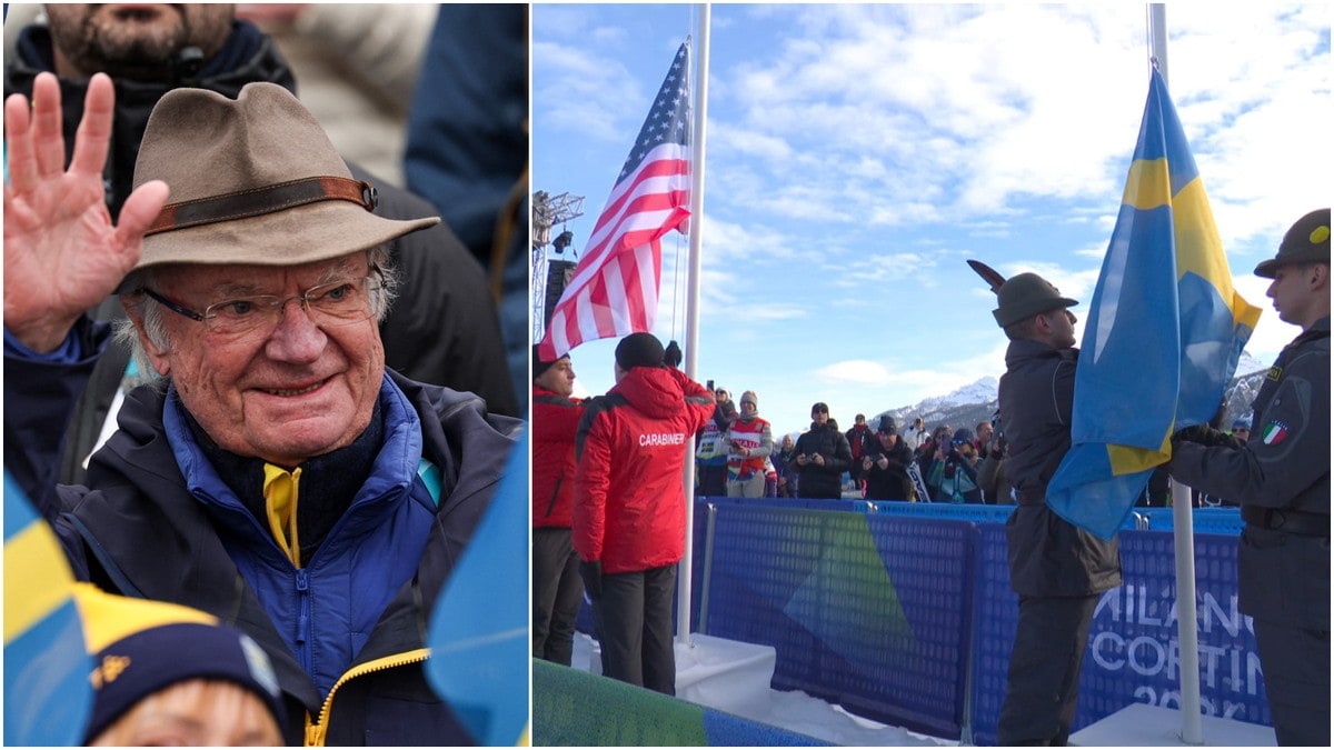 Svenskekongen såg ikkje flagga: OL-seremoniane vekker oppsikt