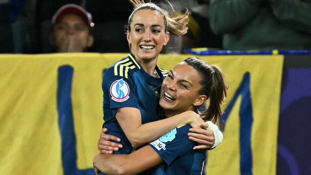 Sverige klare for kvartfinalen – knuste nabolandets EM-drøm