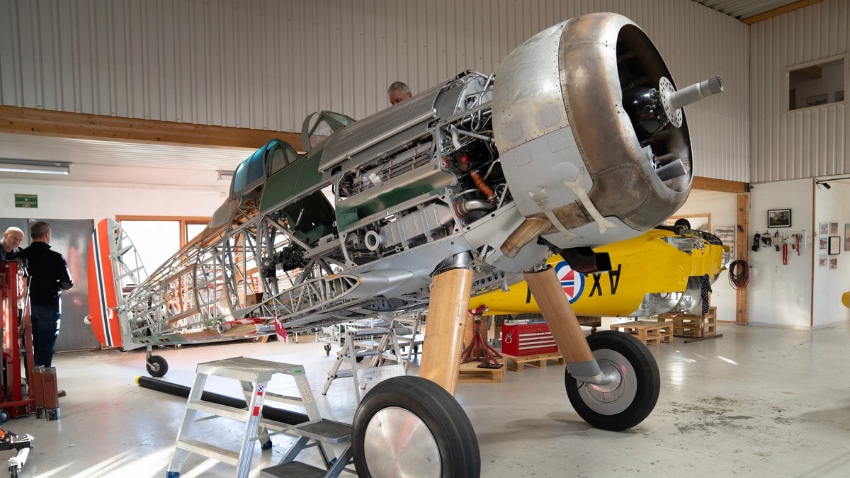 Fann krigsfly på botnen for 35 år sidan – snart skal det fly igjen