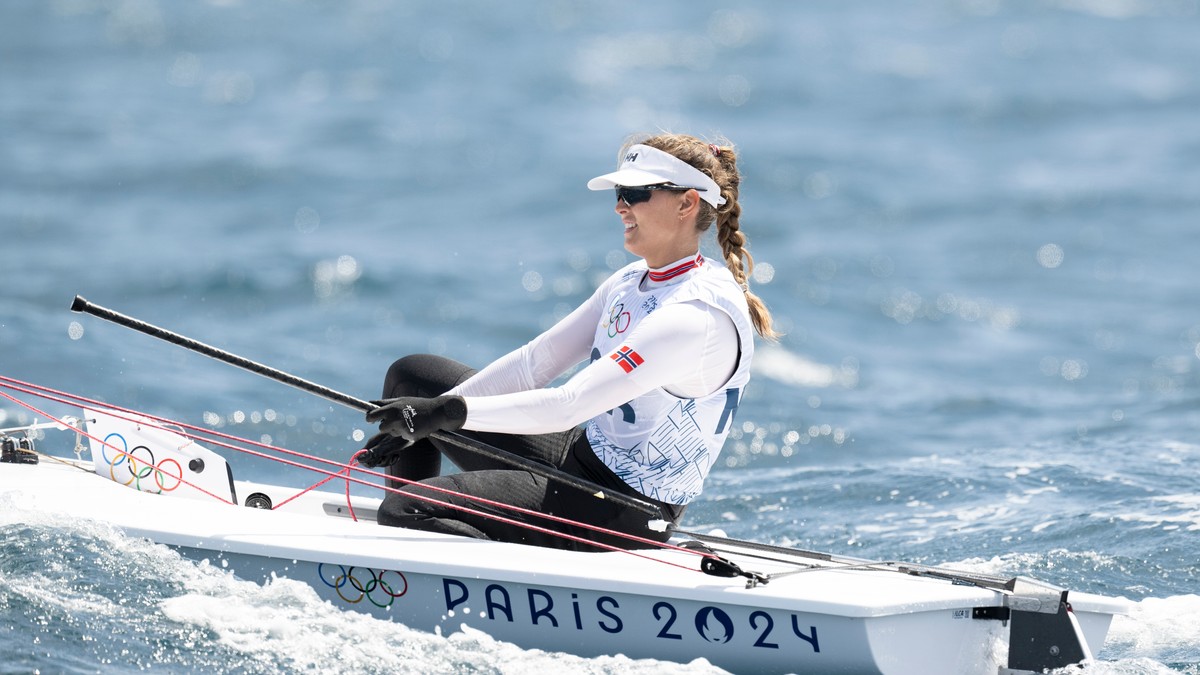 Seiling: Medaljeseilasen til Line Flem Høst utsatt til onsdag