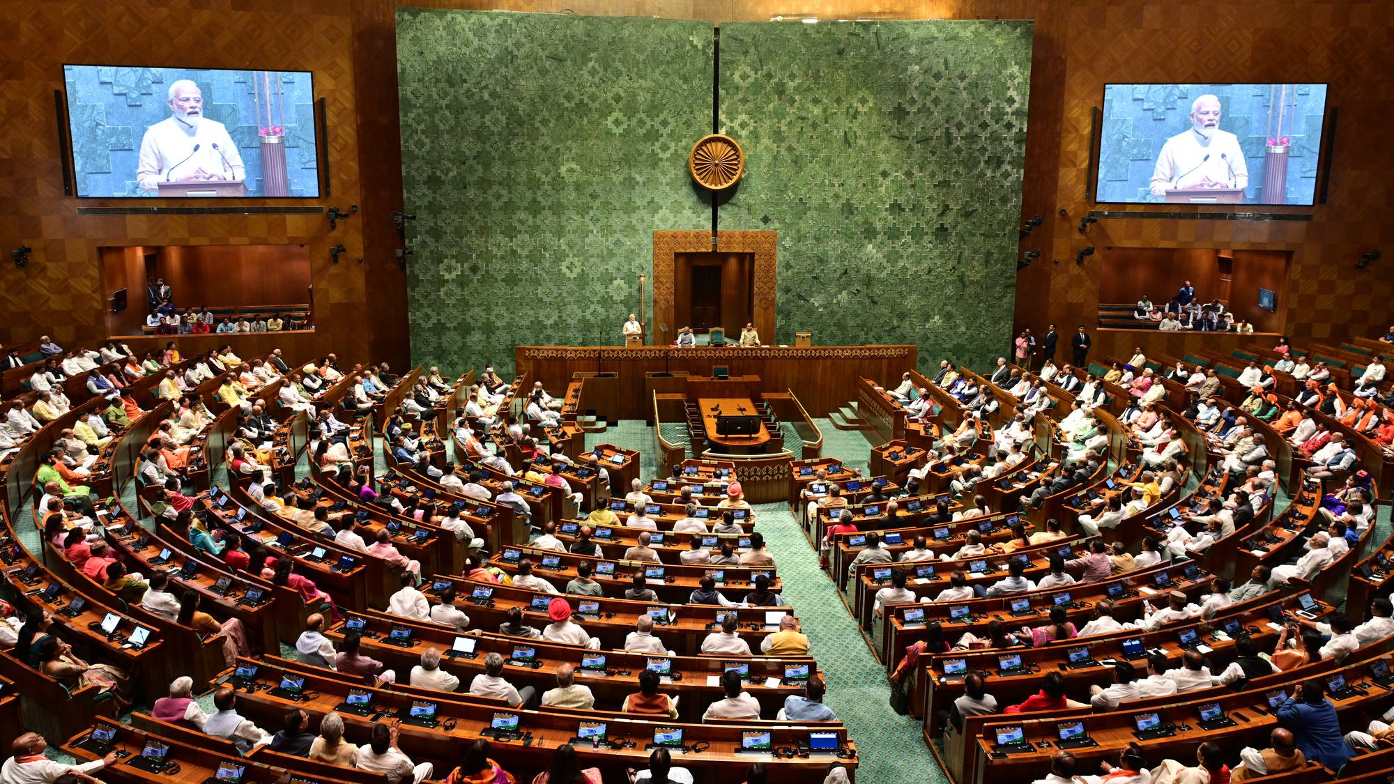 Opposition Protests Halt Monsoon Session Opening