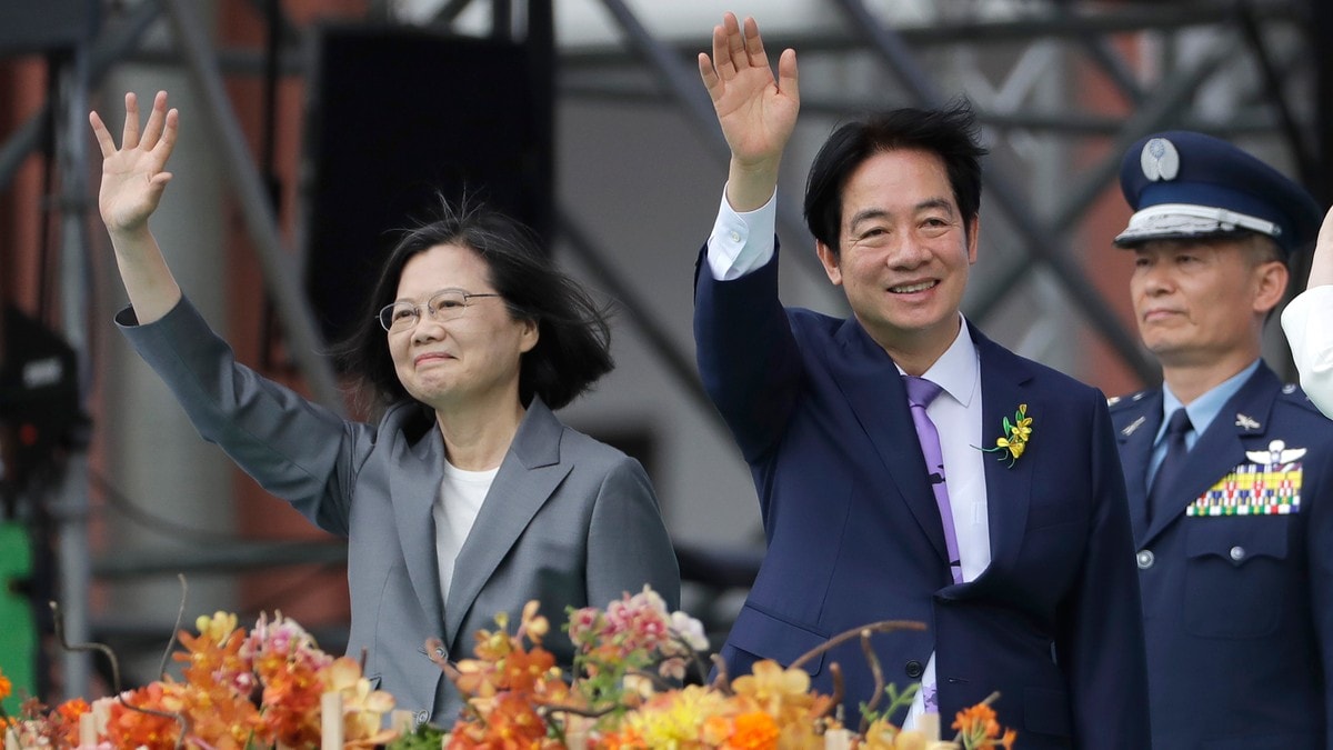 Kina: Taiwans nye president presser øya mot krig