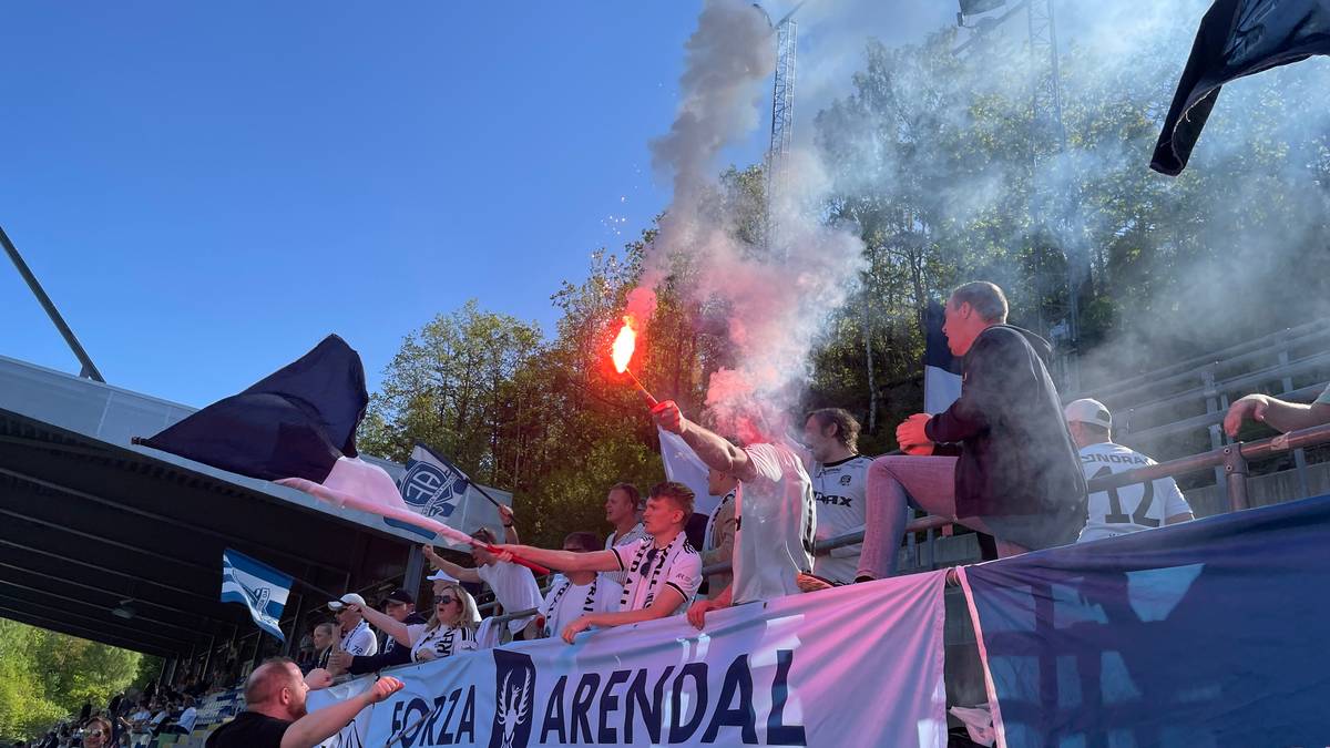 Det lades opp med bluss til lokaloppgjøret mellom Arendal og Jerv