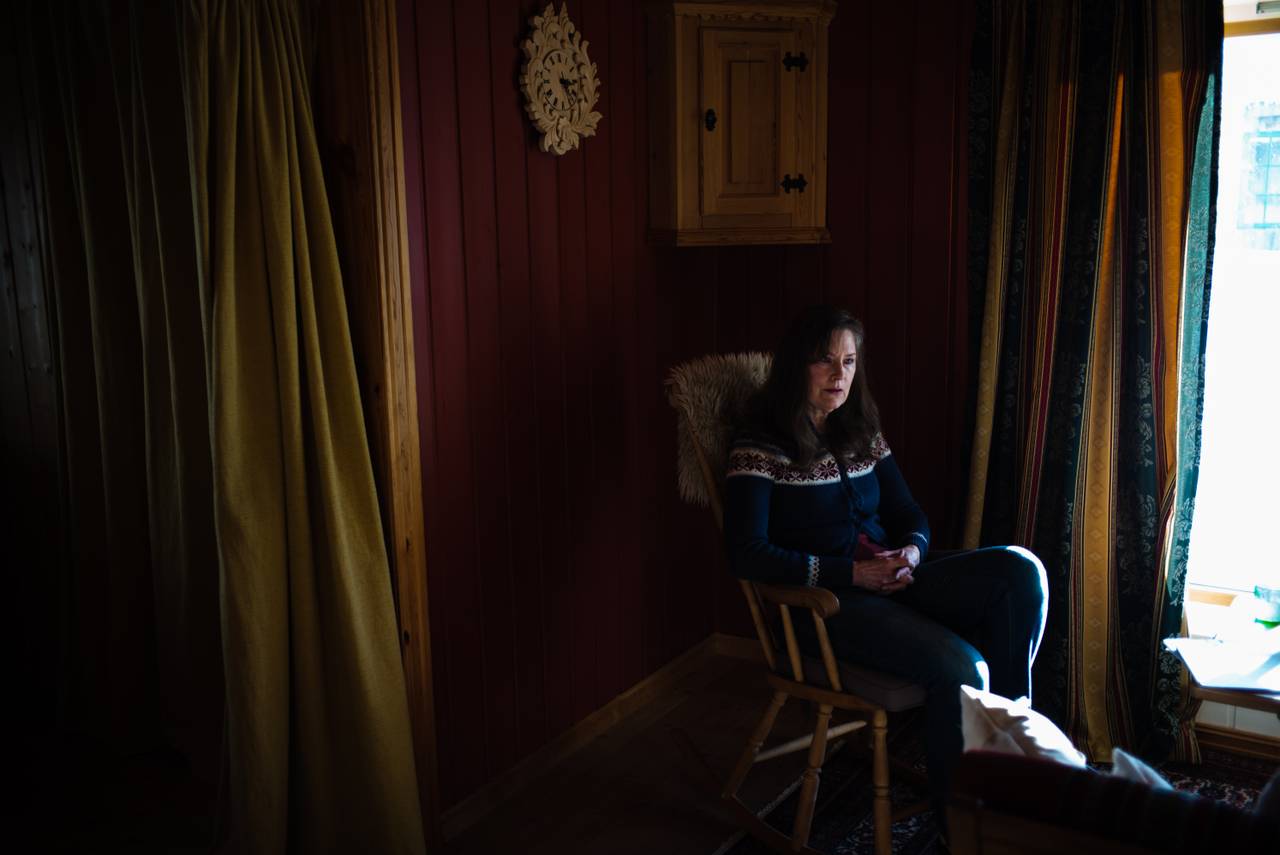 Debora Atwood flykter fra stråling.