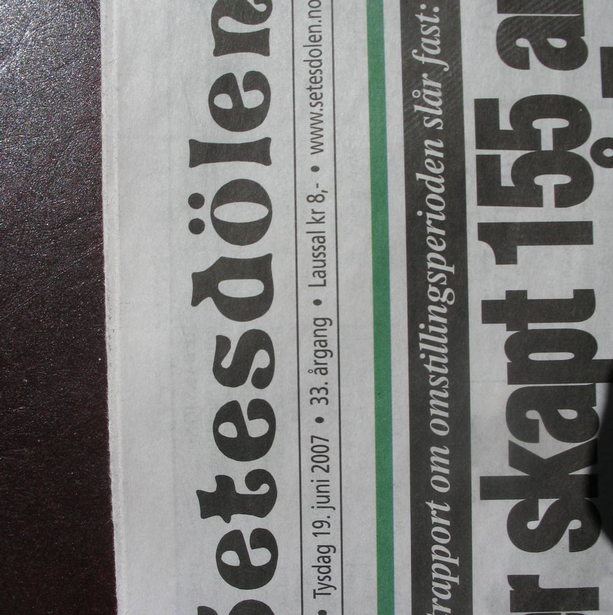 Setesdølen flytter til Evje