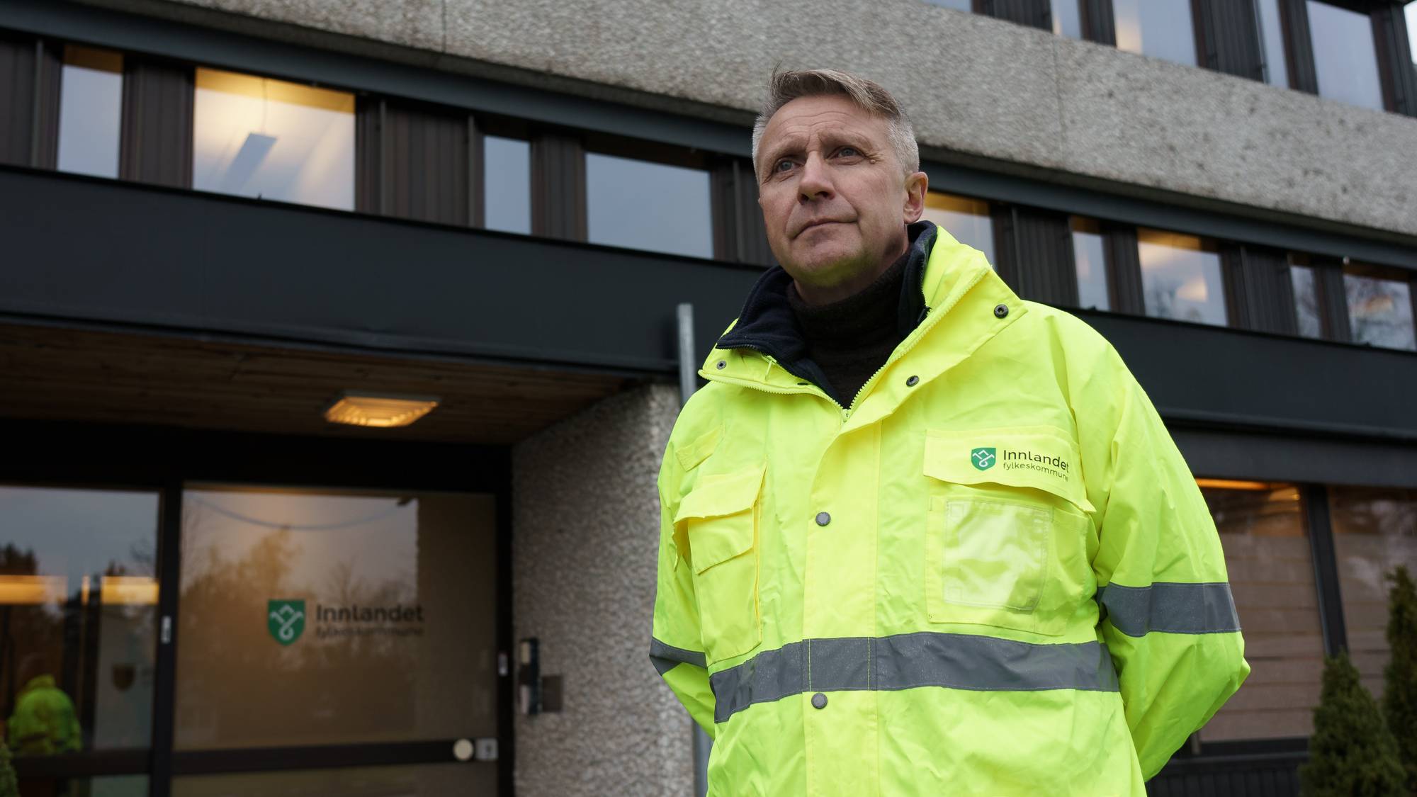 Seksjonsleder for veg i Innlandet fylkeskommune, Arne Fredheim.