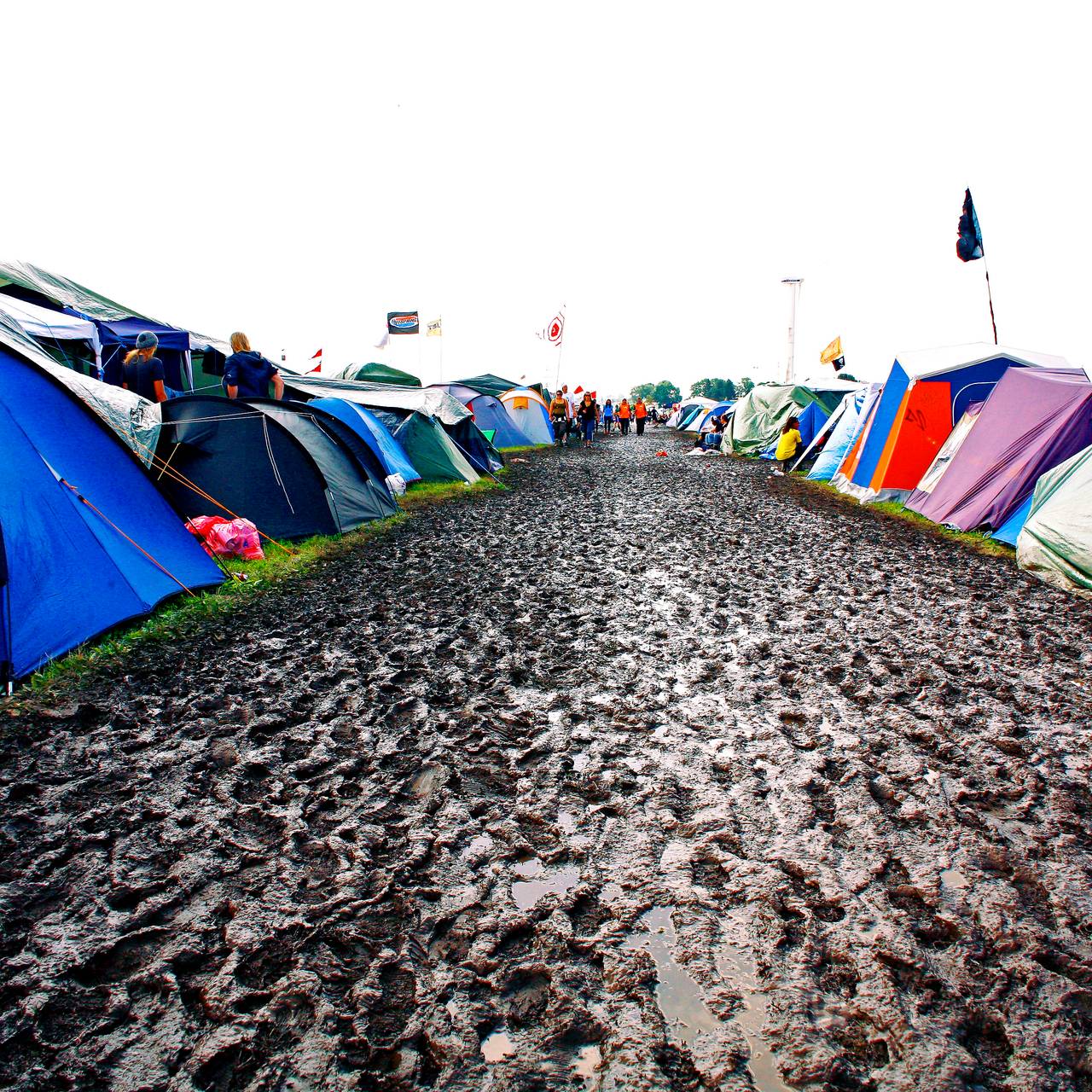 Gjørme på Roskilde 2007