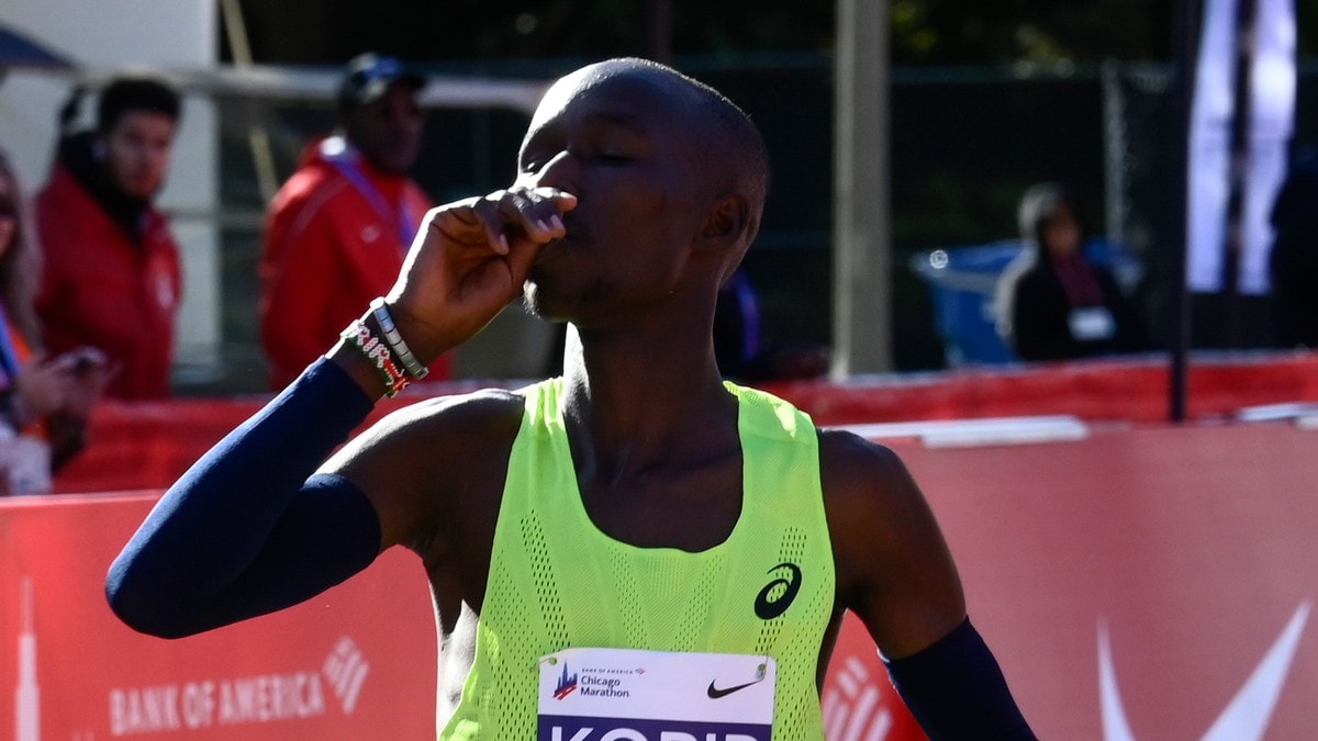 Korir ble sjette raskest i historien på maraton