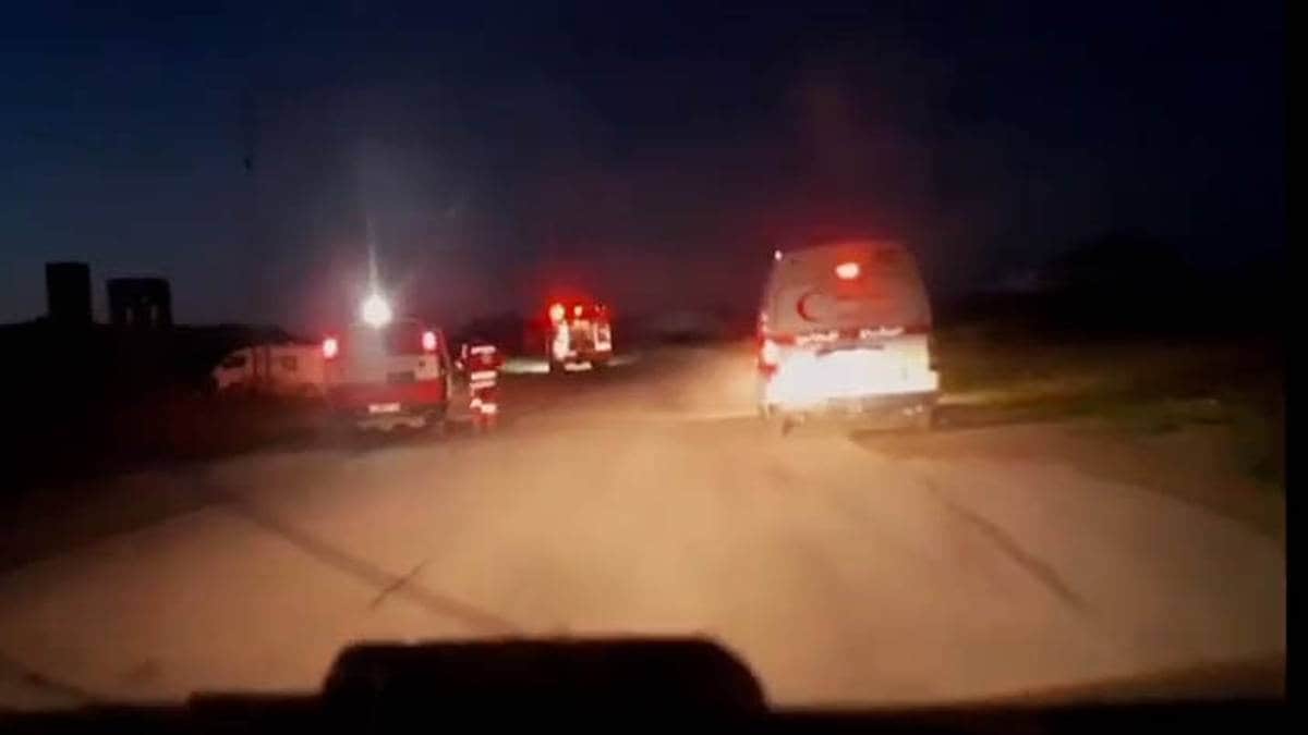 Israel sa de skjøt mot mistenkelige kjøretøy. Video viser noe annet.