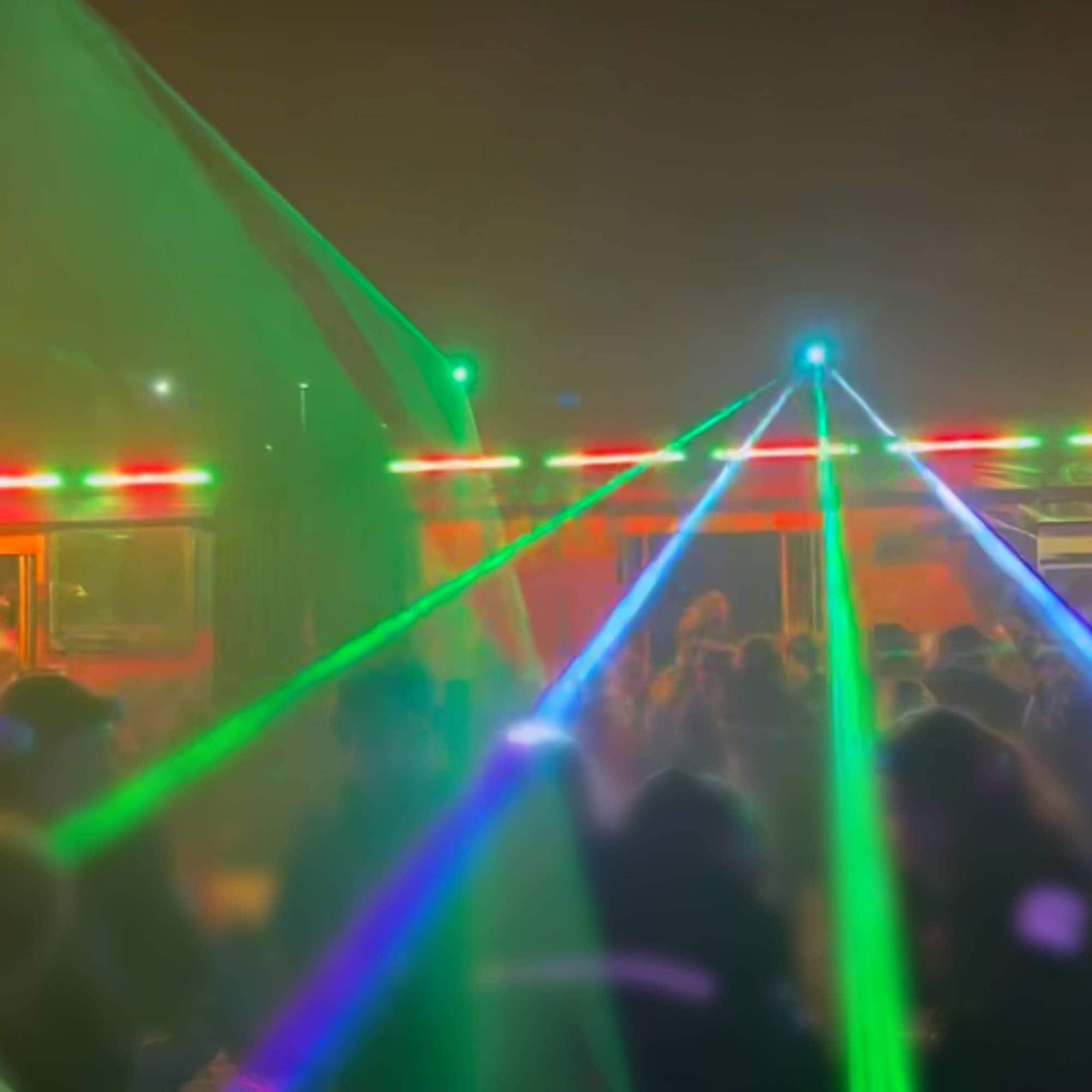 laser fra russebuss