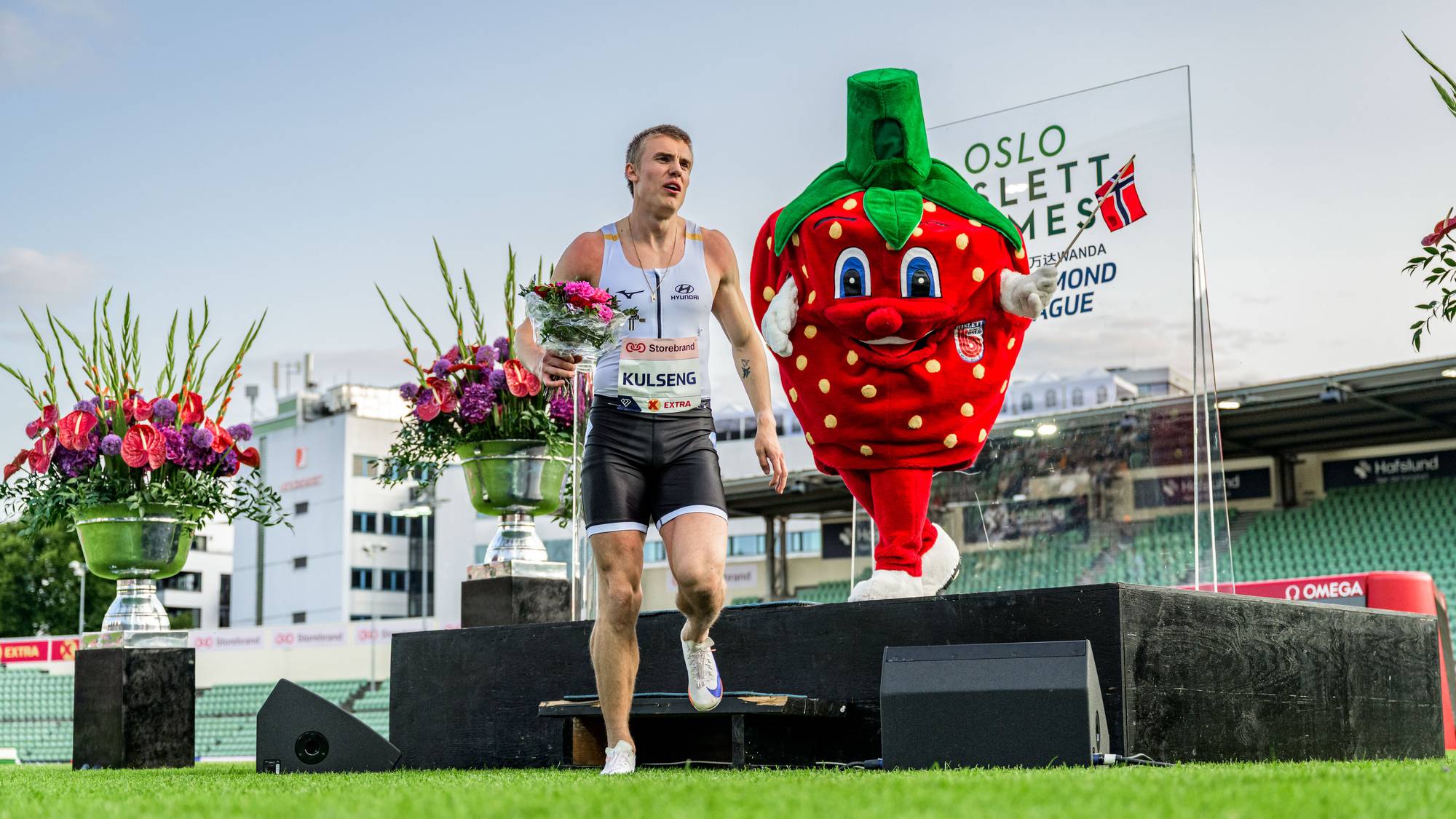 Andreas Ofstad Kulseng under Bislett Games