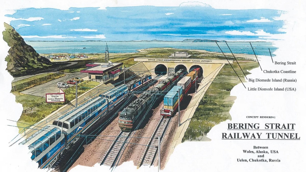 Foreslår «Putin-Trump-tunnel» mellom Russland og USA