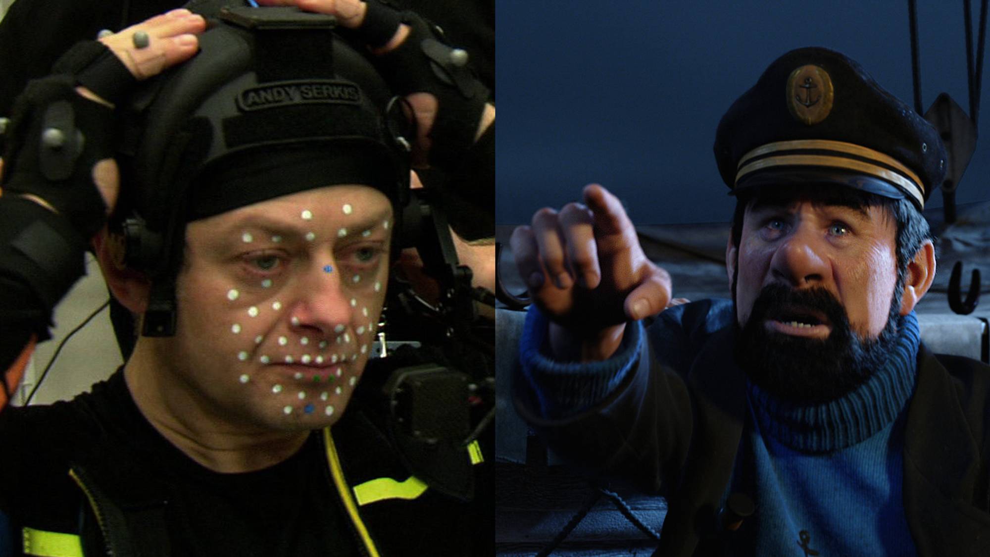Andy Serkis er Kaptein Haddock i den nye Tintin-filmen.