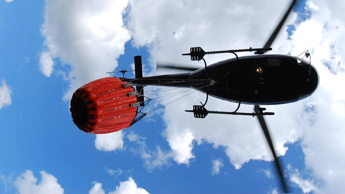 Rødt farenivå – har flyttet skogbrannhelikopter fra Østlandet til Bodø