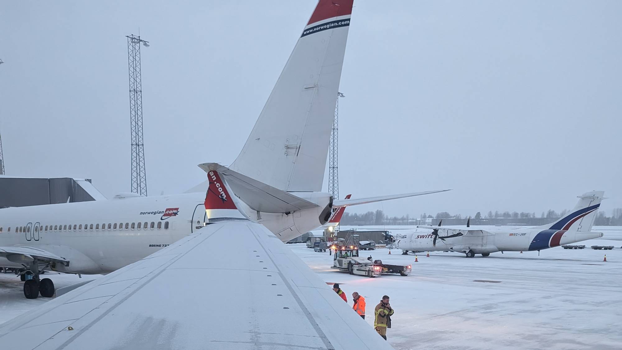 Fly Krasjet På Gardermoen Ristet I Hele Flyet Nrk Norge Oversikt Over Nyheter Fra Ulike 