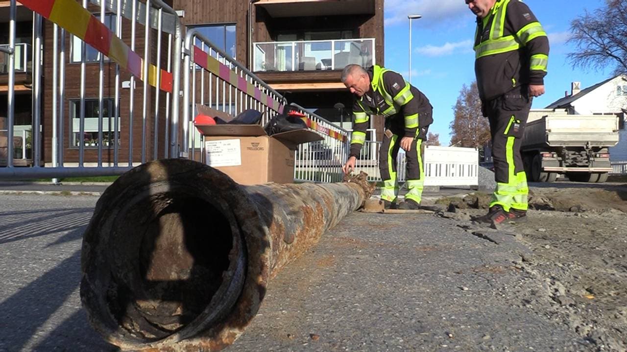 Gammel vannledning, Mosjøen