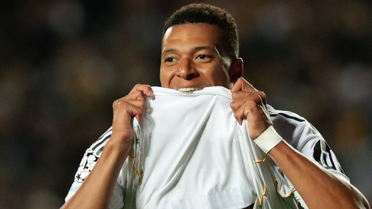 Mbappé slo Hauge og Haaland