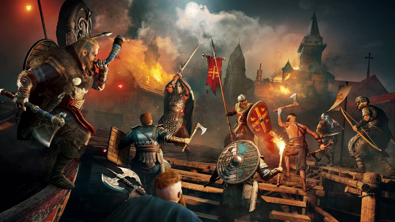 Skjermbilde fra spillet «Assassin's Creed Valhalla».