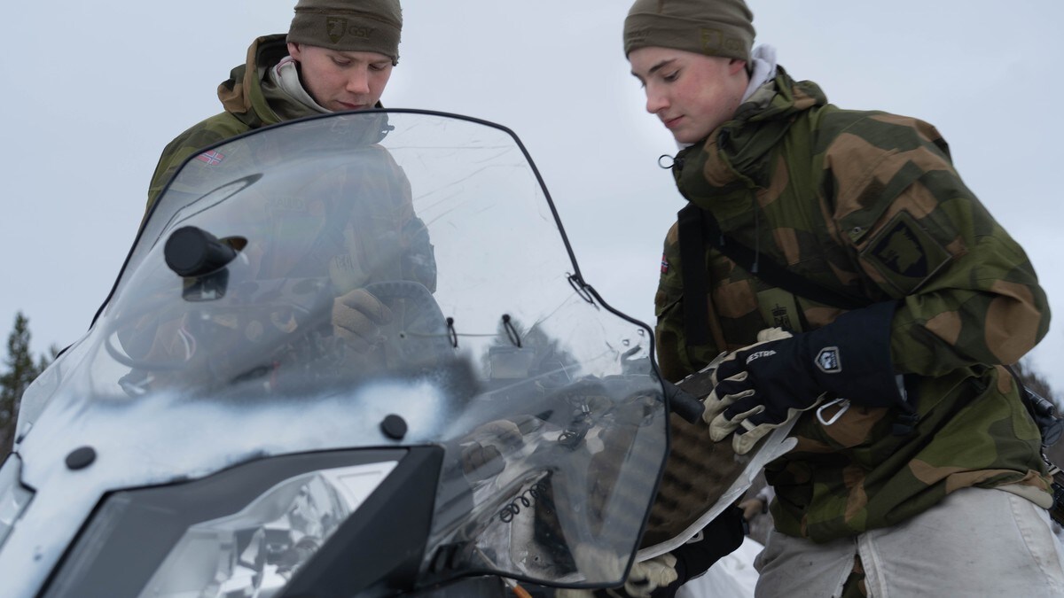 Vernepliktige soldater klare for Nordic Response