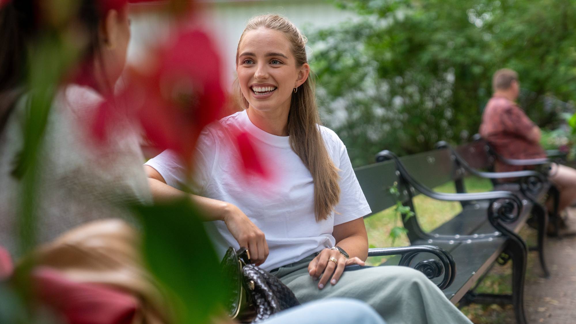 Maud Brandtzæg i Frognerparken.