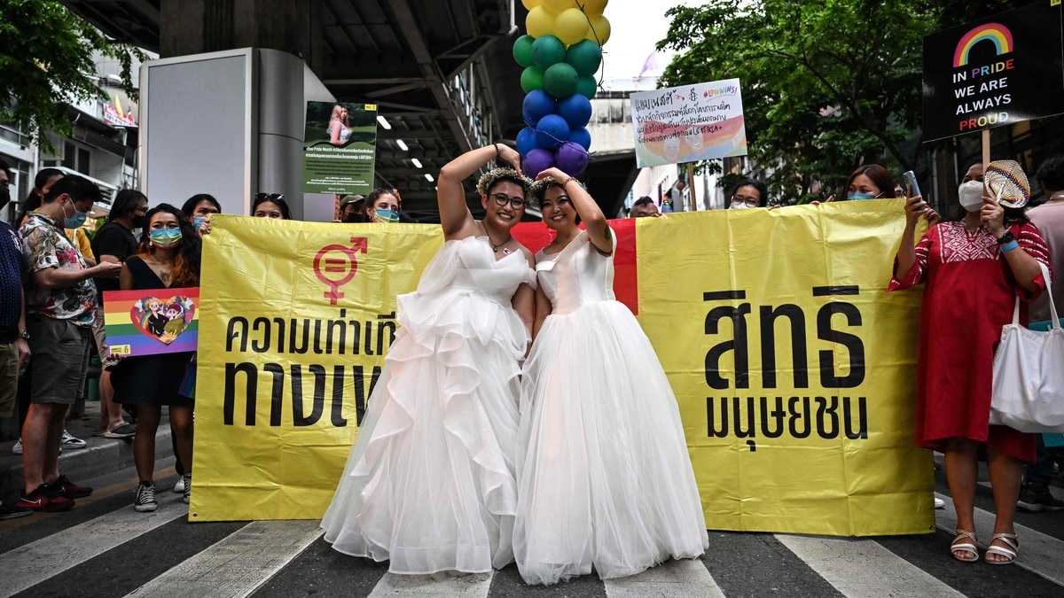 Thailand først ute i Søraust-Asia: No kan desse to gifte seg på ekte