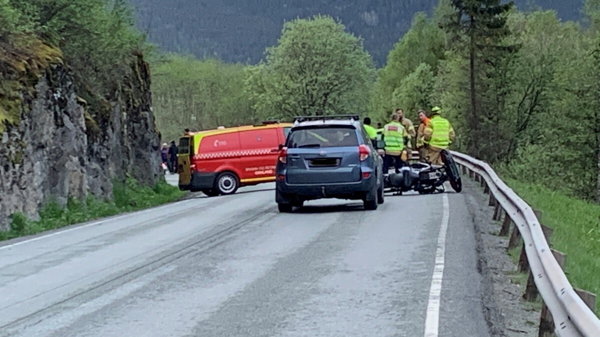 Meget alvorlig trafikkulykke E39 i Orkanger