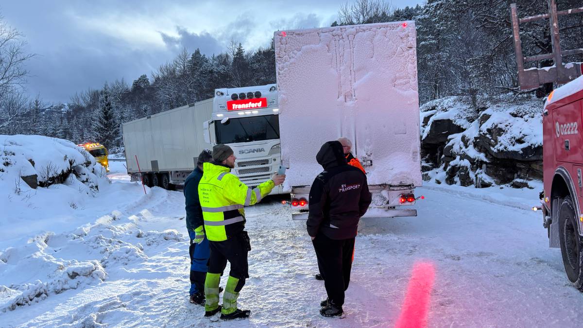 Halvparten av de kontrollerte vogntogene hadde feil