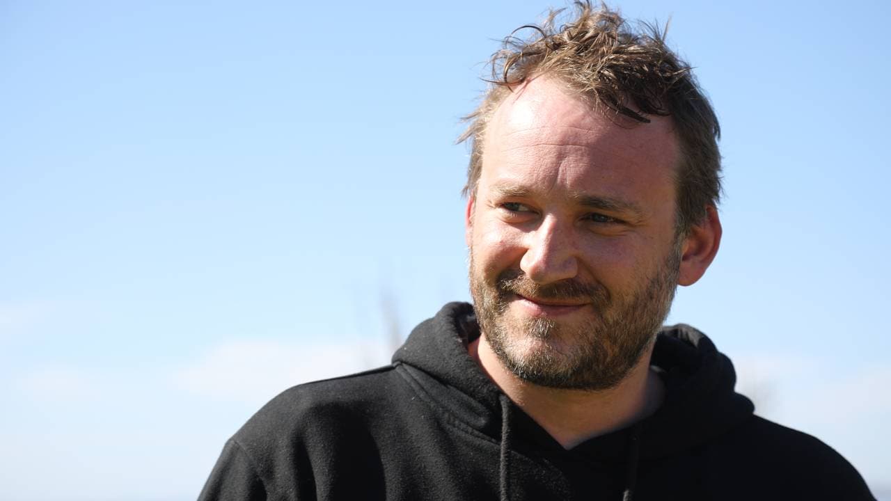 Morten Solø etter landing