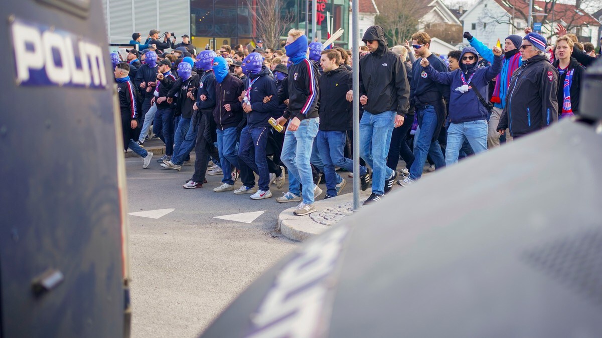 Tusenvis klare for byderby i Oslo: God stemning før rivalkampen