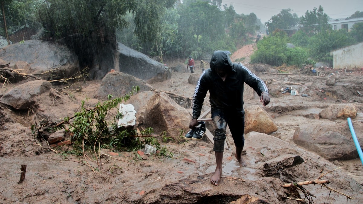 Dødstall stiger i Malawi etter syklon