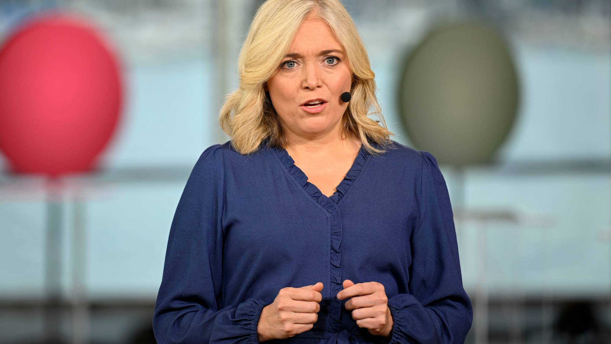 Politisk kommentator i NRK Tone Sofie Aglen. NRKVALG23