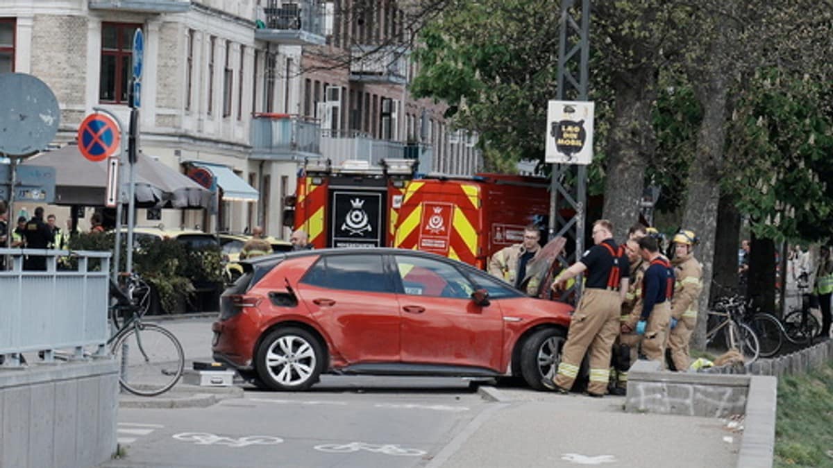 Påkjørselen i Danmark: – tok feil av gass og brems