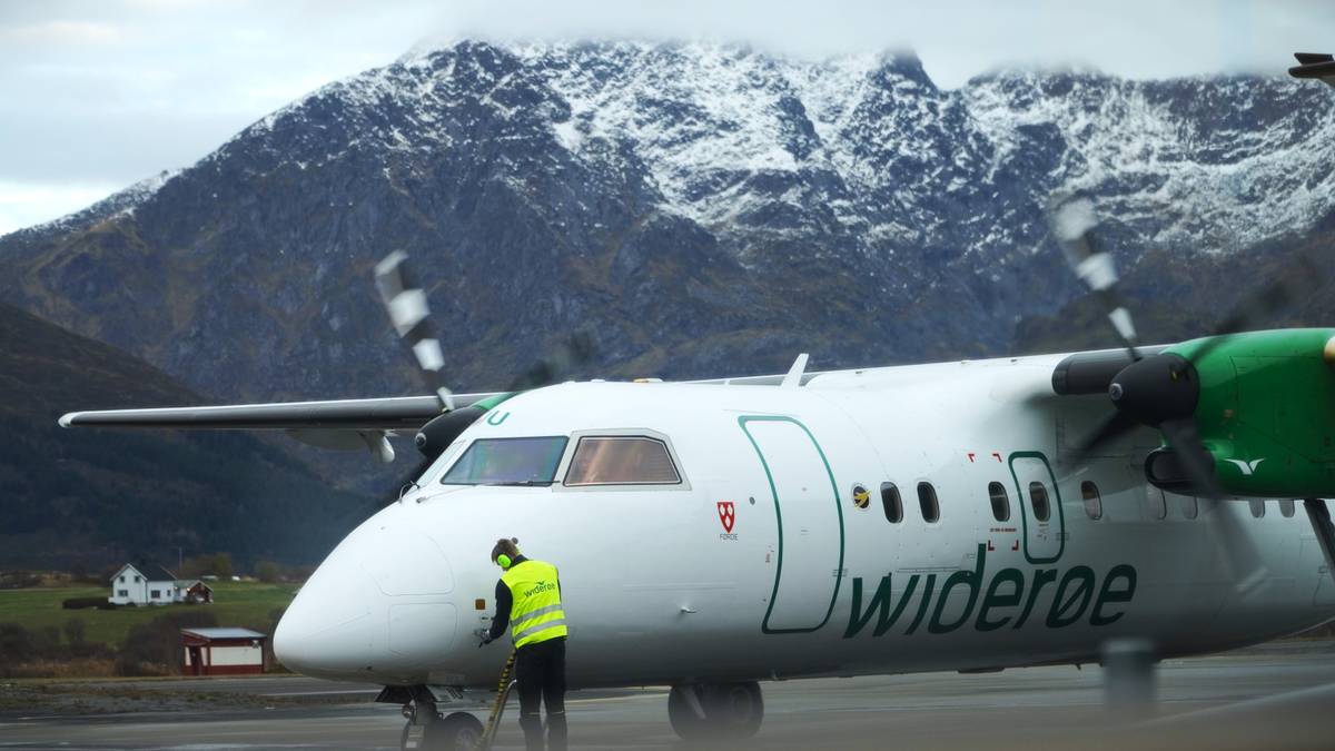 Widerøe ha riscaldato l'hangar con carburante per aerei – mancava il permesso – NRK Nordland