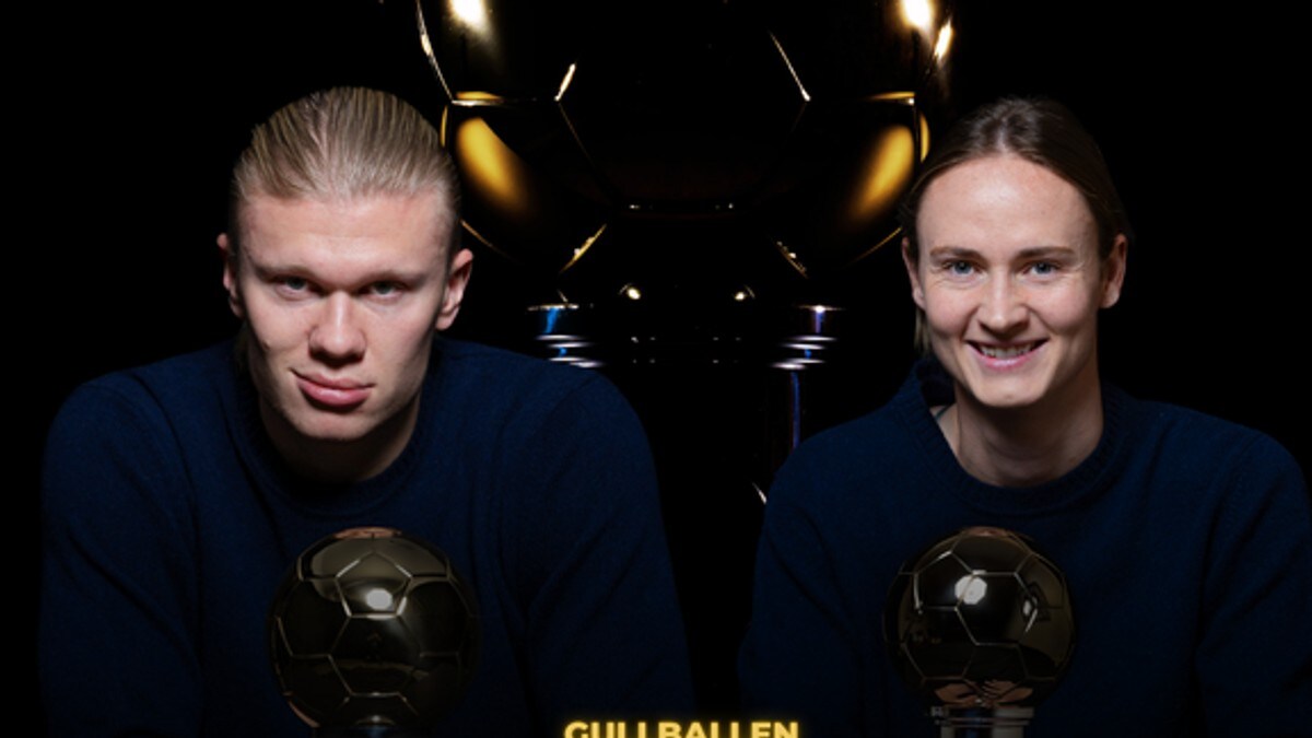 Haaland og Graham Hansen tildelt NFFs gjeve gullball: – Stort å vinne igjen