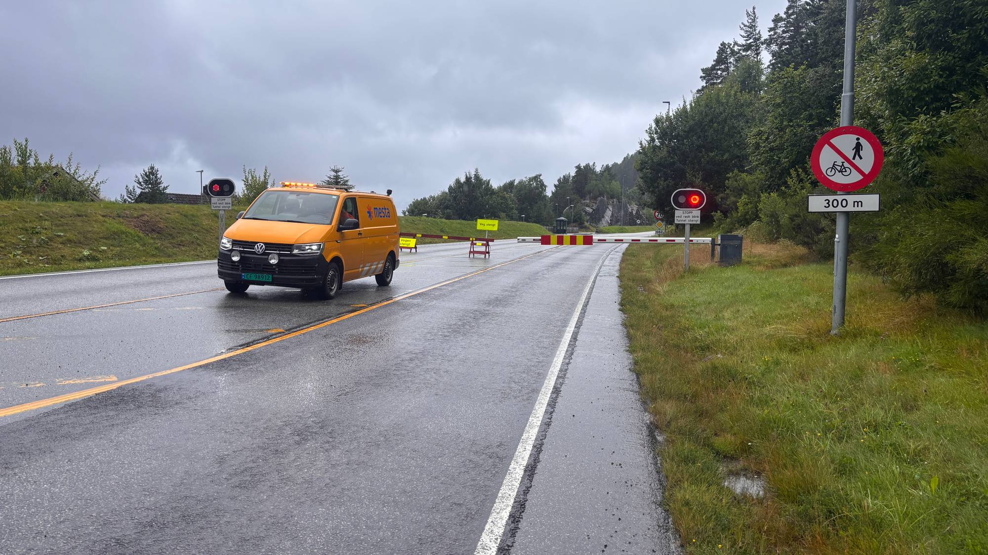 Trafikkulykke på Julsundvegen i Molde
