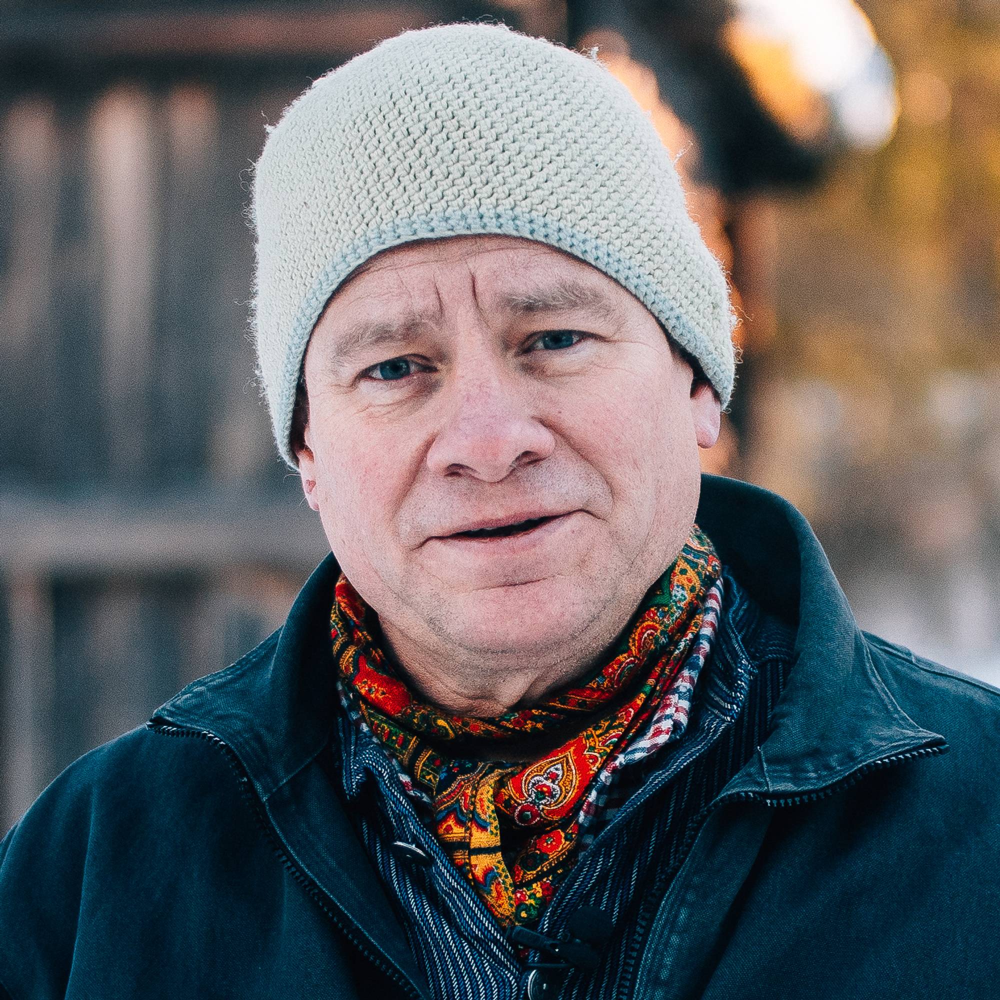 Eivind Falk , instituttleder ved Norsk håndverksinstitutt på Maihaugen
020223