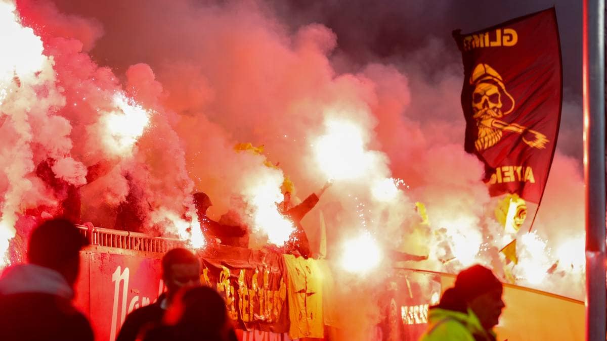 Ulovlig pyrobruk svir – disse klubbene fikk størst bøter i 2025