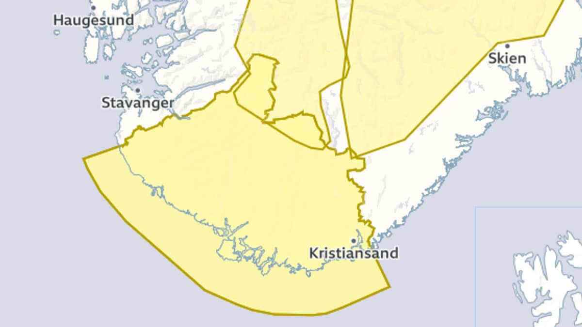 Venter flomfare i Agder