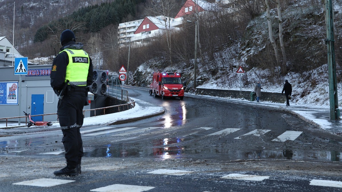 Stort vassleidningsbrot i Bergen