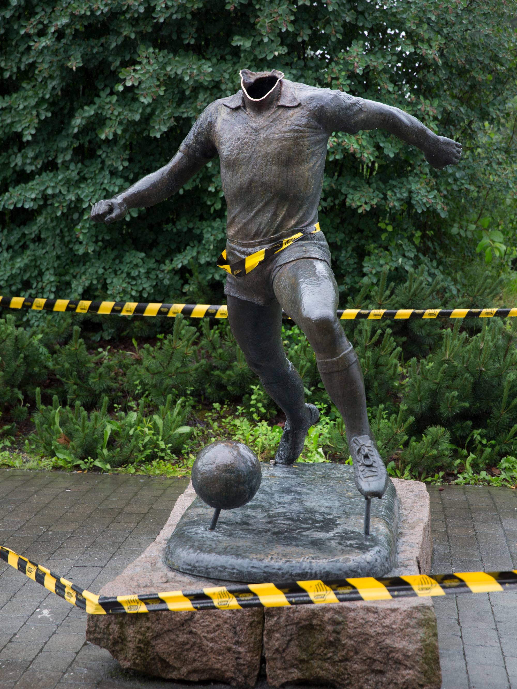 Statue av Tom Lund